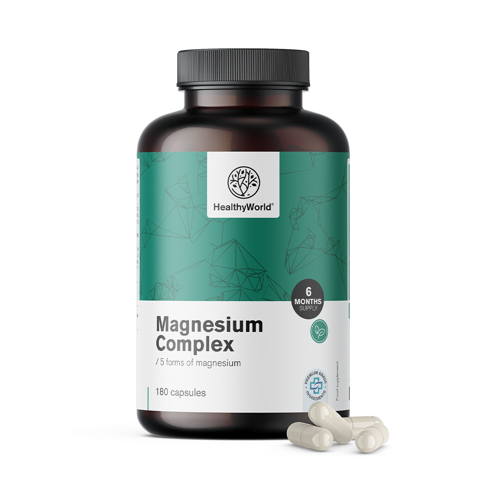 Magnesium-Komplex mit 5 Formen von Magnesium