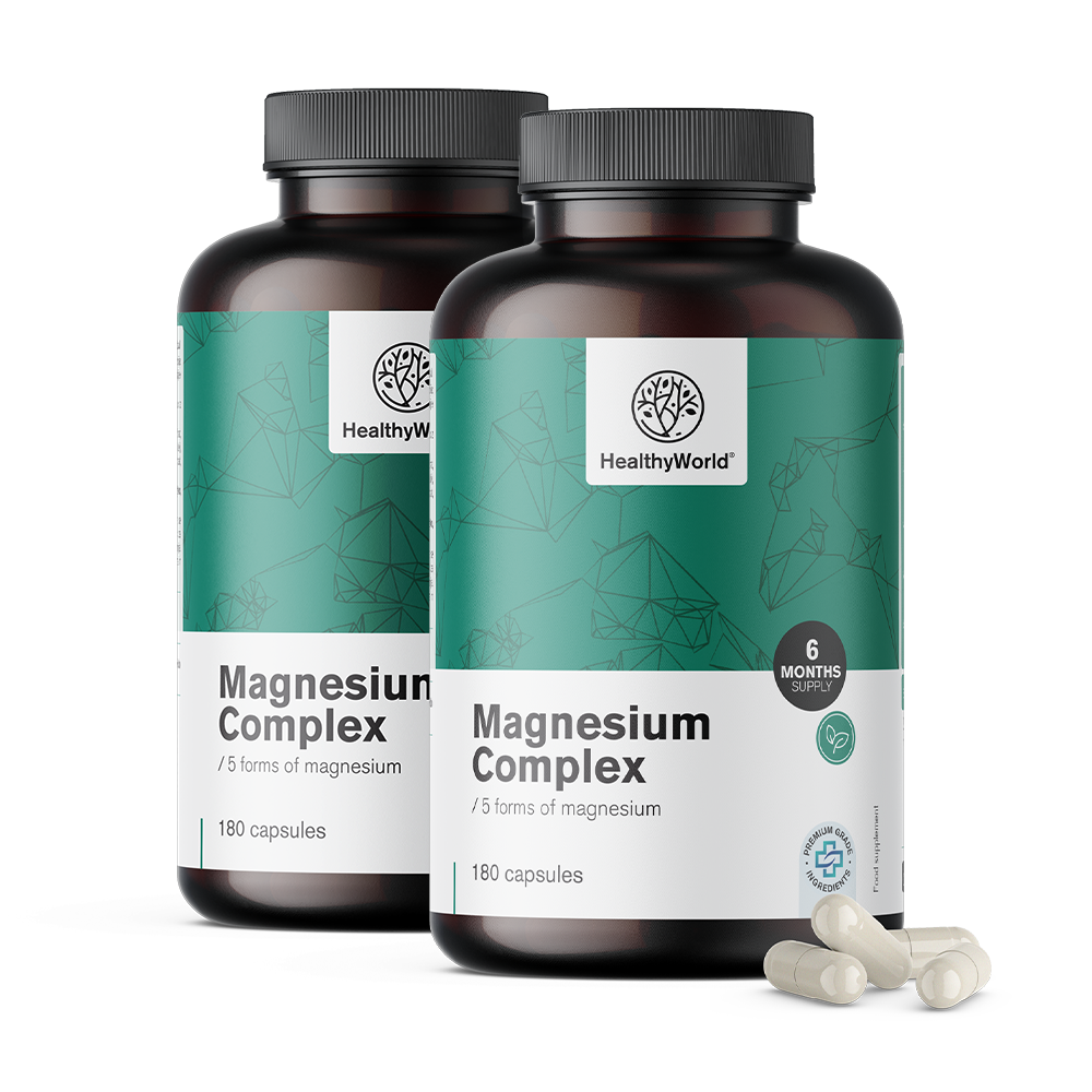 Magnesium-Komplex mit 5 Formen von Magnesium