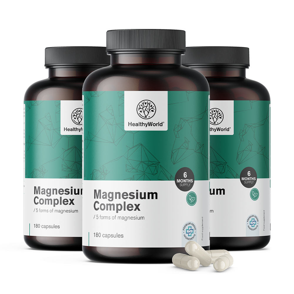 Magnesium-Komplex mit 5 Formen von Magnesium