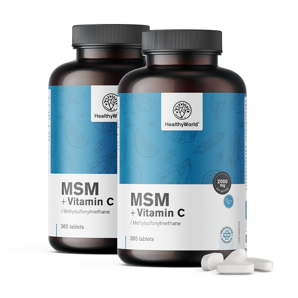 MSM 2000 mg – mit Vitamin C