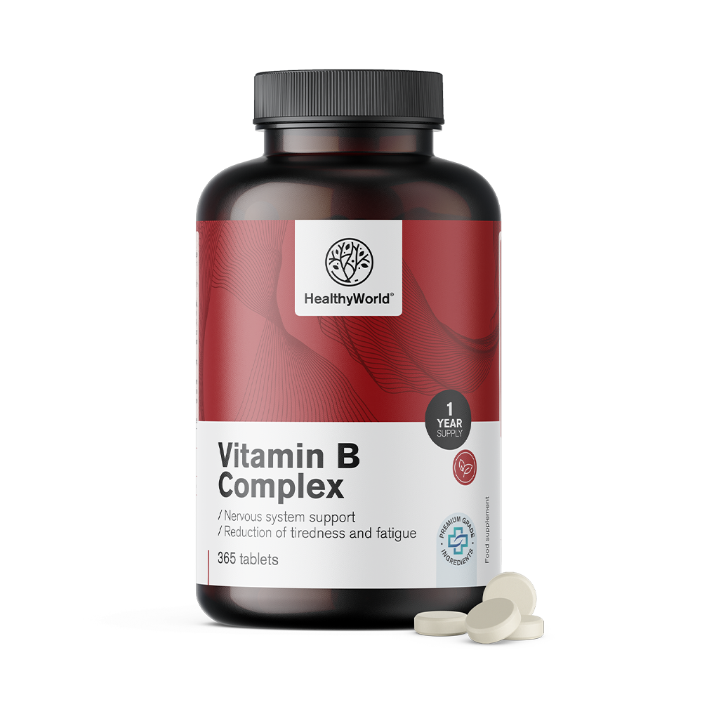 Vitamin-B-Komplex mit allen B-Vitaminen