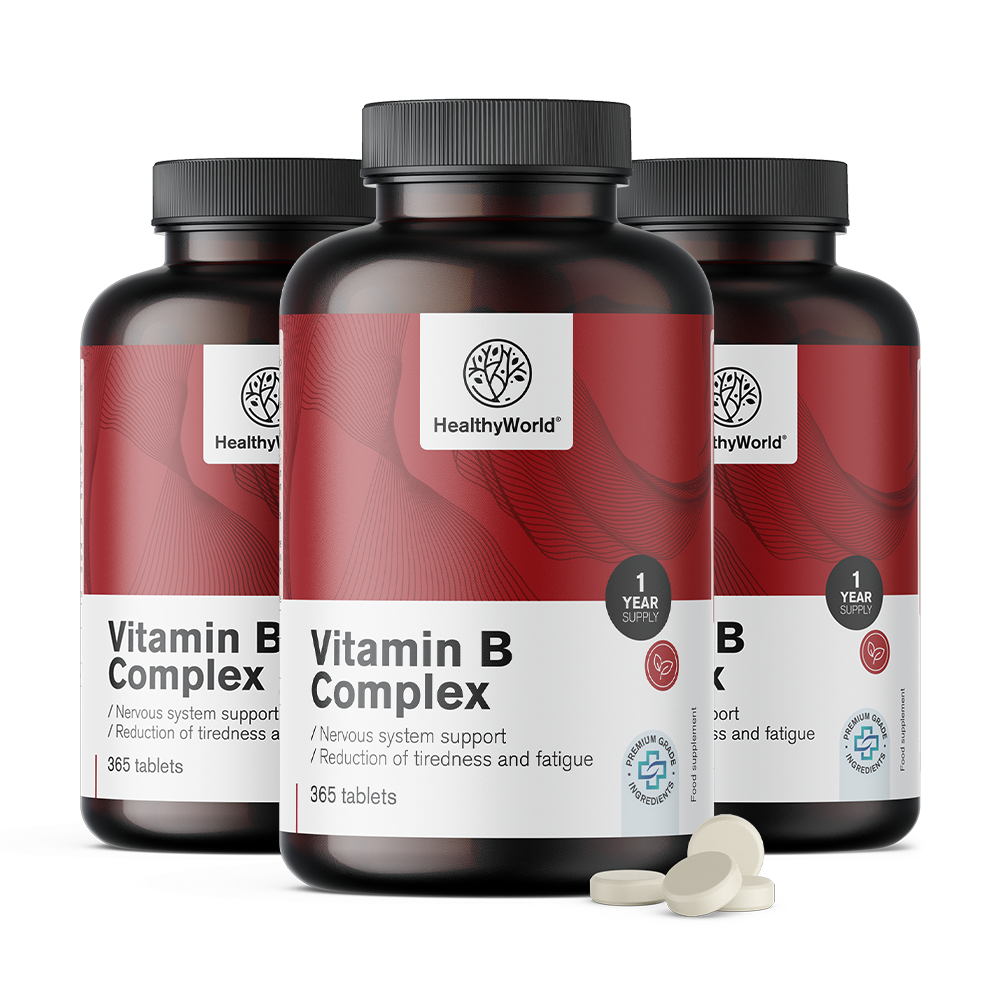 Vitamin-B-Komplex mit allen B-Vitaminen