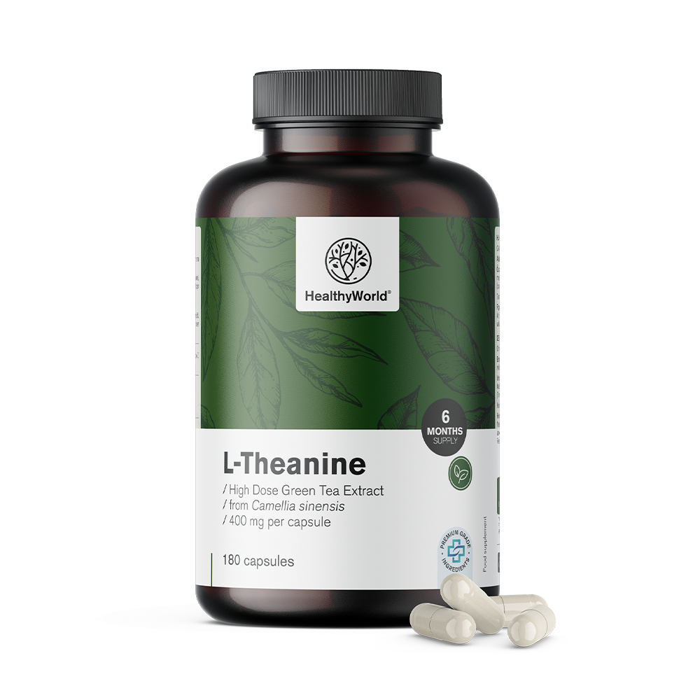 L-Theanin 400 mg in Kapseln.