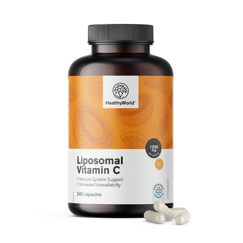 Liposomaler Vitamin C 1200 mg mit Hagebuttenextrakt