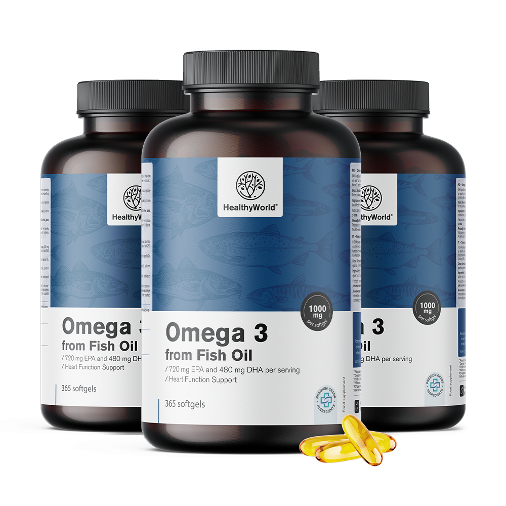 Omega-3 1000 mg mit EPA und DHA