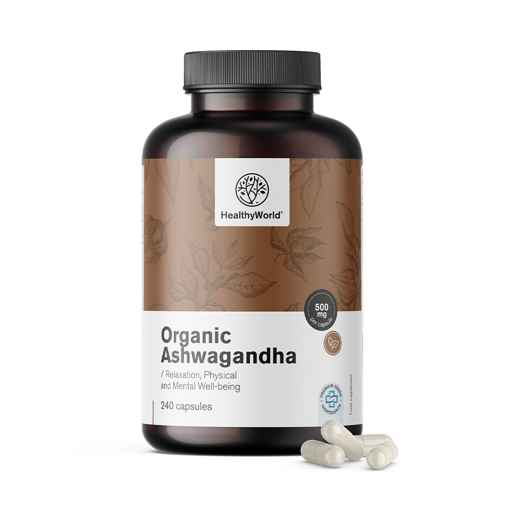 BIO Ašvaganda 500 mg in Kapseln