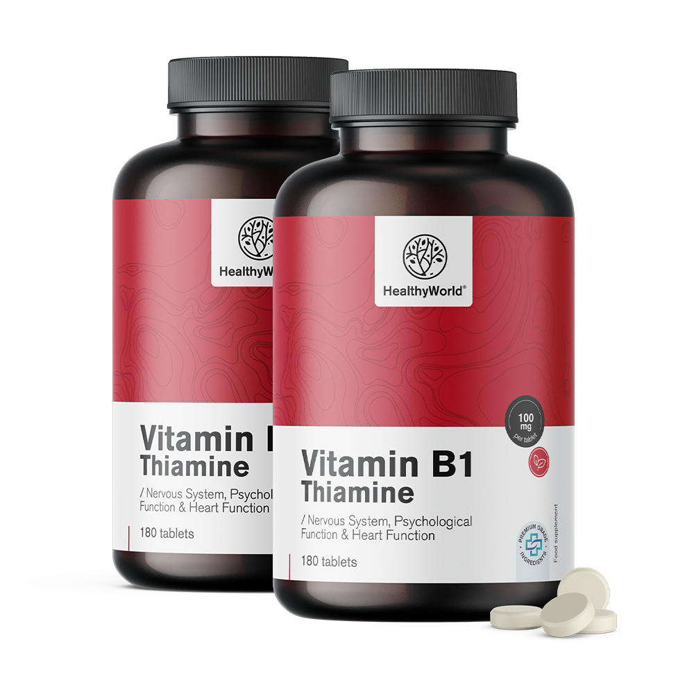 Vitamin B1 – Thiamin 100 mg in Tabletten