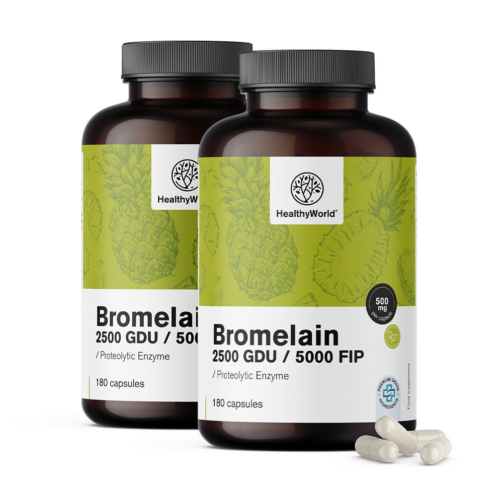 Bromelain 500 mg in Kapseln