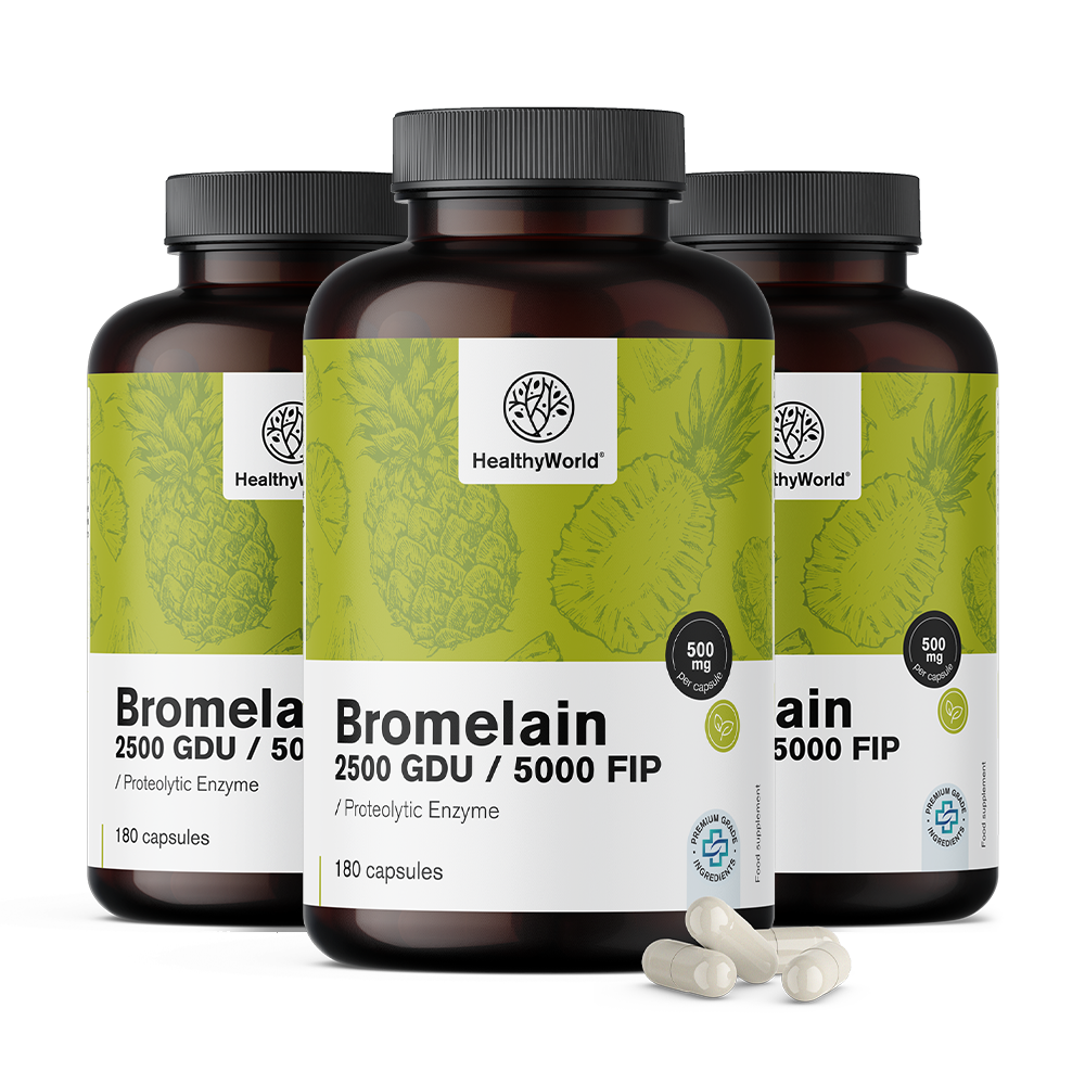 Bromelain 500 mg in Kapseln