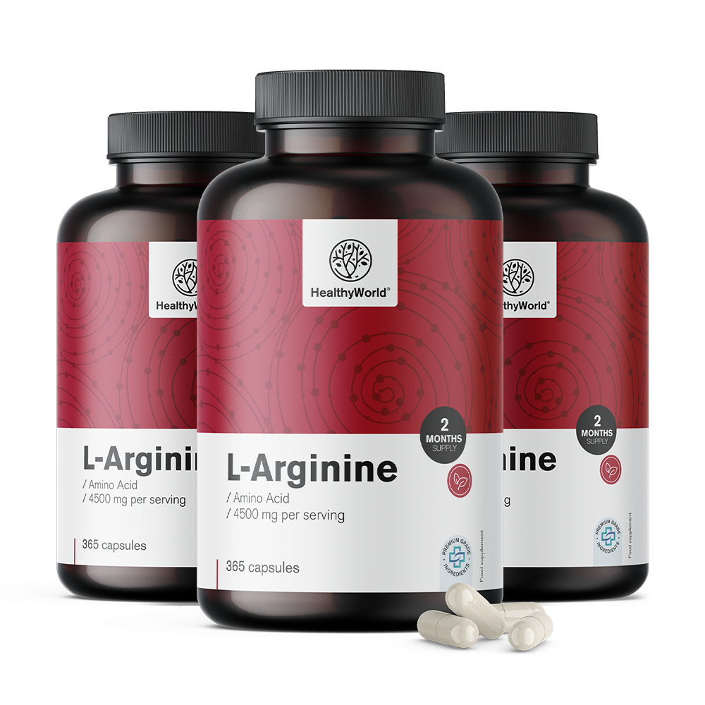 L-Arginin 4500 mg in Kapseln