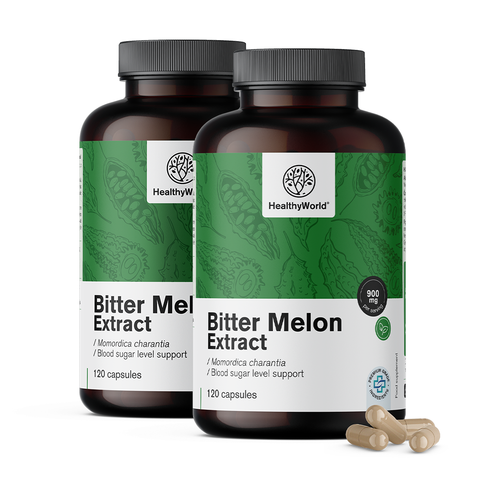 Bittere Melone 900 mg in Kapseln.