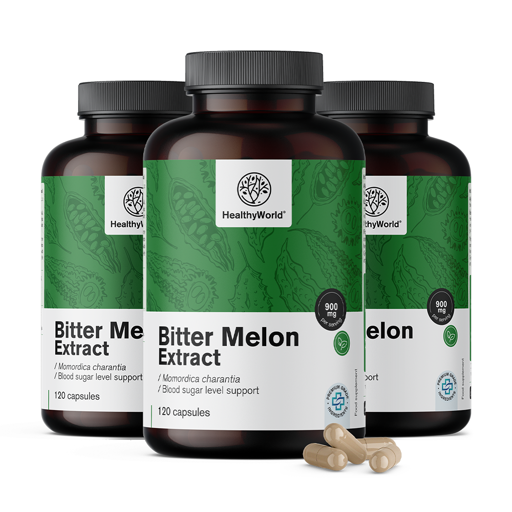 Bittere Melone 900 mg in Kapseln.