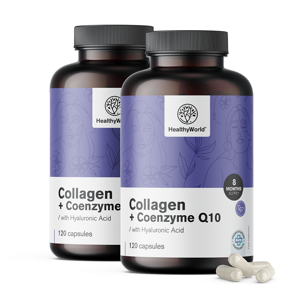 Kollagen + Coenzym Q10 mit Hyaluronsäure