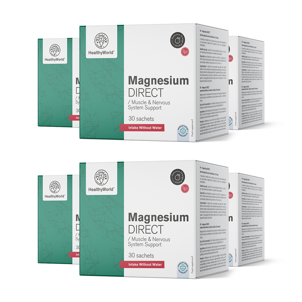 Magnesium DIRECT 400 mg mit Orangengeschmack