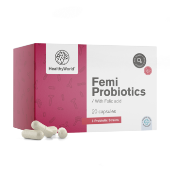 Femi Probiotics – für Frauen, 20 Kapseln