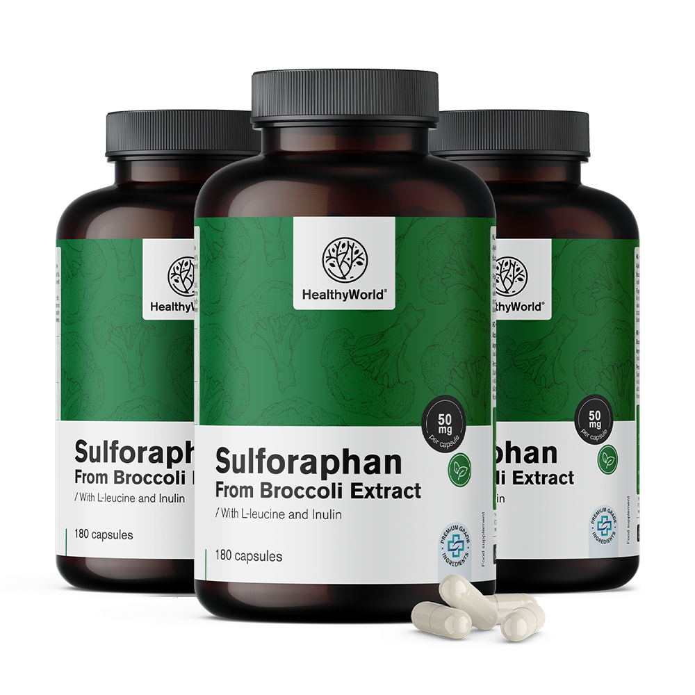 Sulforaphan - aus Brokkoliextrakt 50 mg.