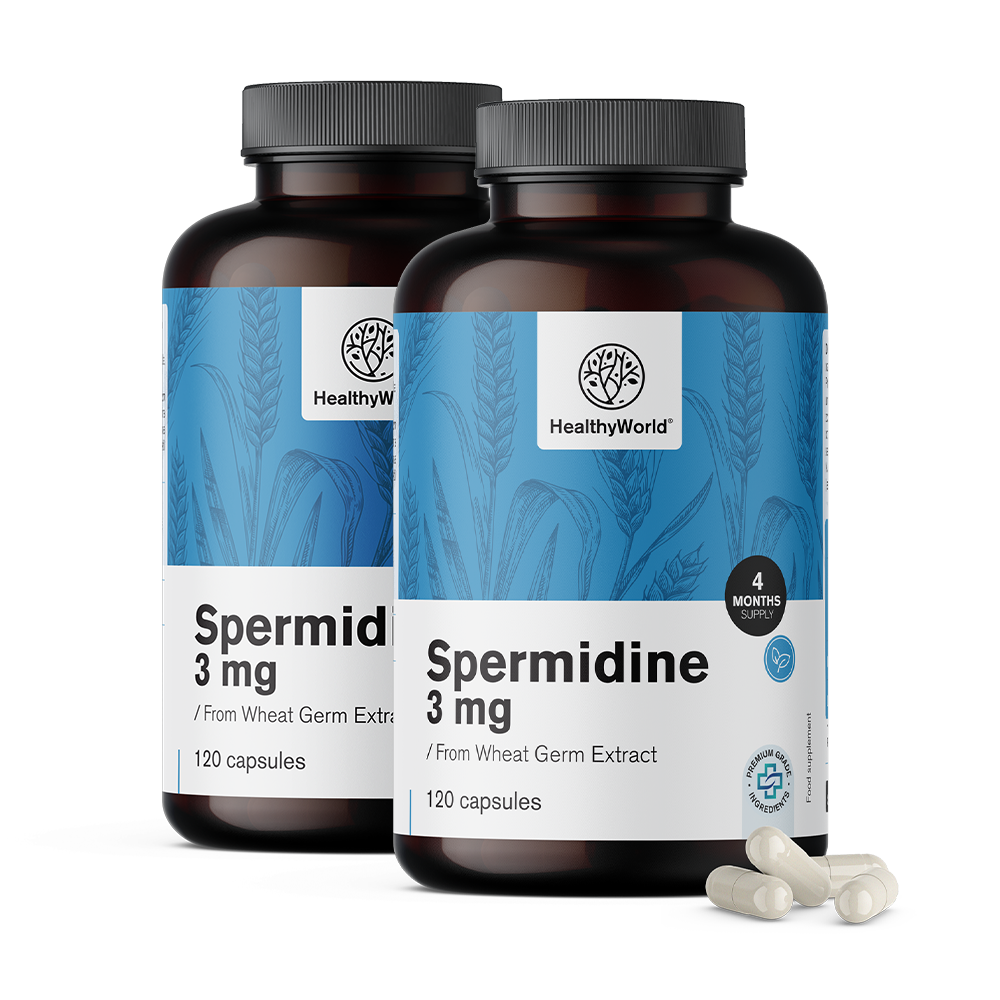 Spermidin 3 mg - aus Weizentriebsprossenextrakt