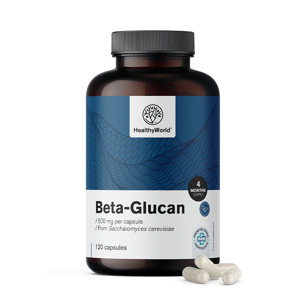 Betaglukan 500 mgBetaglukan 500 mg