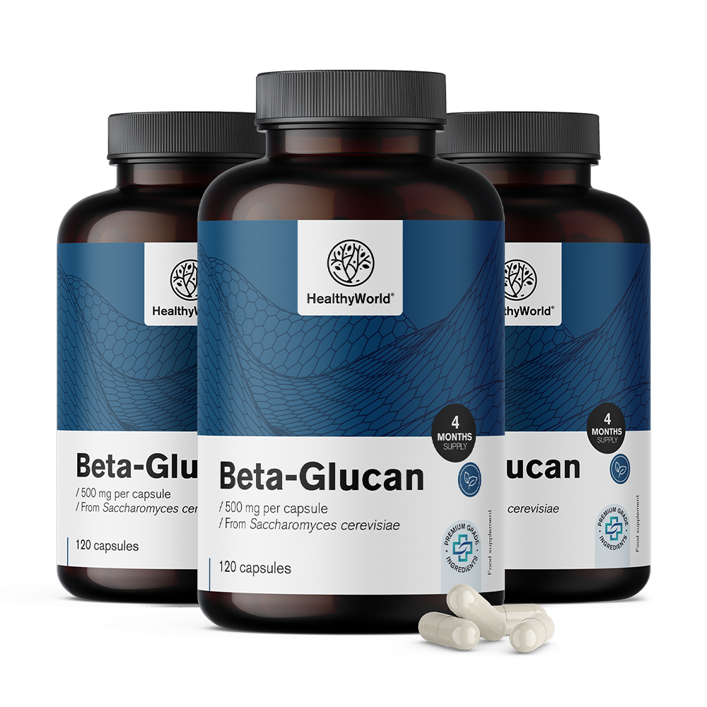 Betaglukan 500 mgBetaglukan 500 mg