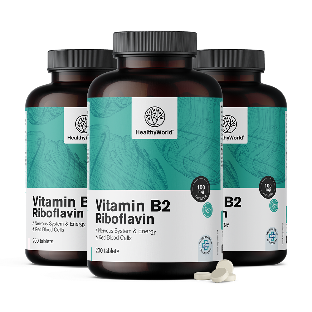 Vitamin B2 - Riboflavin 100 mgVitamin B2 - Riboflavin 100 mg