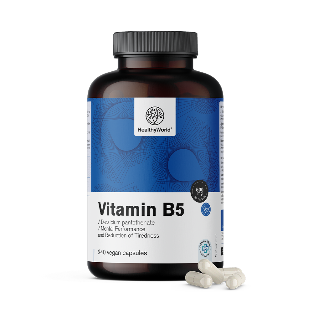 Vitamin B5 500 mgVitamin B5 500 mg