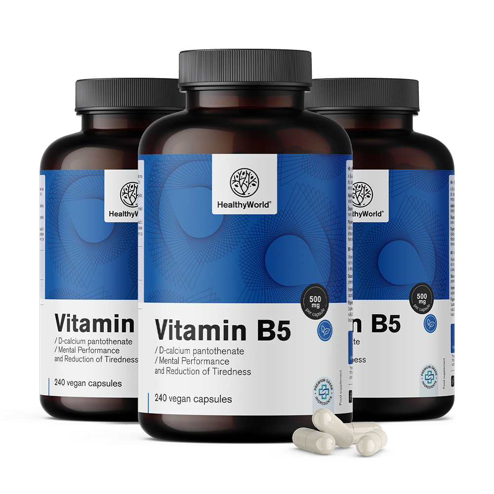 Vitamin B5 500 mgVitamin B5 500 mg