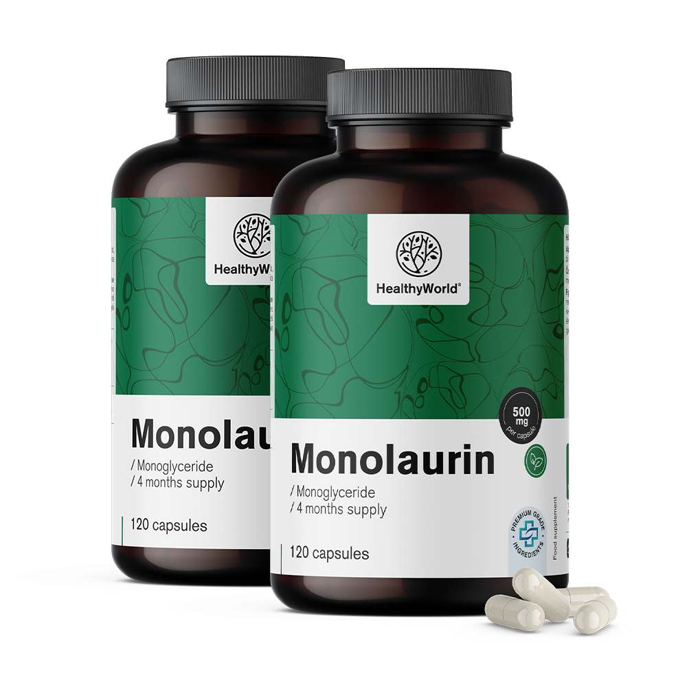 Monolaurin 500 mg in Kapseln