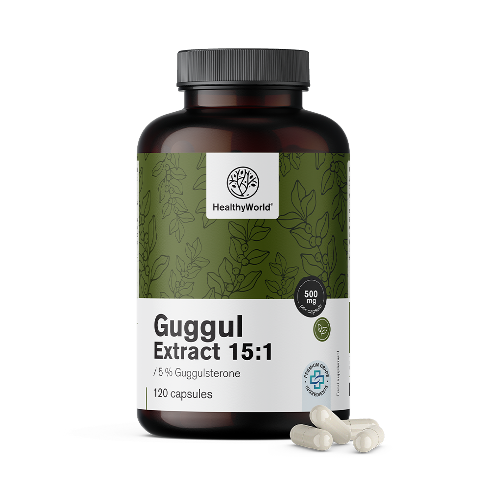 Guggul 500 mg - Extrakt 15:1Guggul 500 mg - Extrakt 15:1