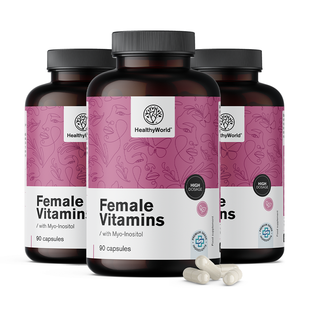 Vitamine für Frauen mit Myo-Inositol